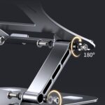 N16 Soporte portátil multifuncional de aluminio de altura ajustable plegable - Imagen 4