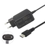 Cargador Tipo-C 45W para Dell HP Xiaomi Adaptador Fuente de Carga Rápida Enchufe EE. UU.