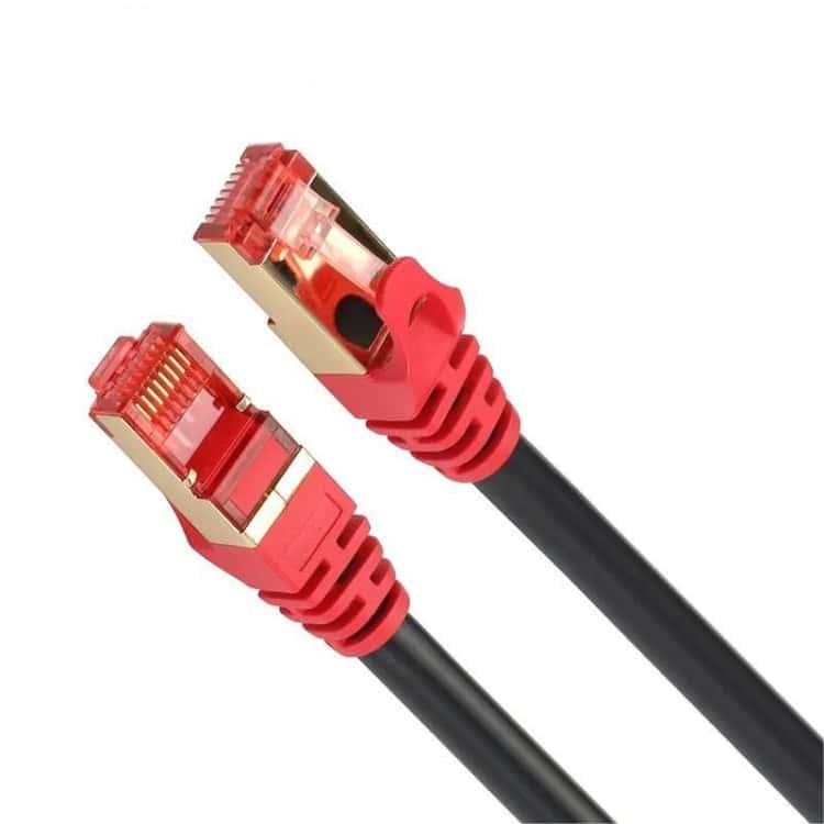 SYA0021290.jpg Cabezal Chapado en Oro Cat7 RJ45 Cable LAN Ethernet Alta Velocidad 10 Gbps 10 M - Imagen 1