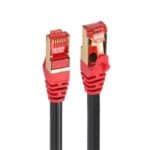 Cabezal Chapado en Oro Cat7 RJ45 Cable LAN Ethernet Alta Velocidad 10 Gbps 10 M - Imagen 3