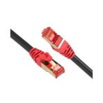 Cabezal Chapado en Oro Cat7 RJ45 Cable LAN Ethernet Alta Velocidad 10 Gbps 10 M - Imagen 4