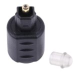Adaptador de Audio Óptico Junsunmay 3.5mm Hembra Mini Jack a Digital Toslink Macho Conector
