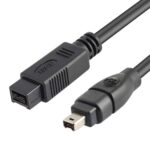 Cable Firewire Junsunmay DV 800 9 Pines Macho a Firewire 400 4 Pines Macho IEEE 1394 1,8 m