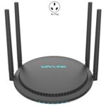 Amplificador de Señal Wavlink Wn531P3 Repetidor Inalámbrico Enrutador AC1200 Puerto WAN/LAN Enchufe AU