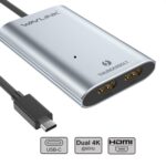 Convertidor Extensor Multipantalla Wavlink Wl-Uta02H Thunderbolt 3 a Adaptador HDMI Dual - Imagen 3