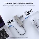 Hub de Transferencia de Datos Wavlink WL-UHP3411 Adaptador 4 en 1 Tipo C a 4 USB-C 3.2 Gen2 10G - Imagen 3