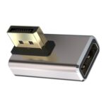 Adaptador Convertidor Displayport Macho a Hembra Junsunmay 8K 60 Hz PD1.4 Estilo A