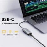 Convertidor de Red con Cable 5 Gbps Wavlink Nwu340G Adaptador USB-C a Ethernet Gigabit RJ45 - Imagen 3