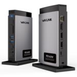 Estación de Carga Wavlink WL-UMD26 11 en 1 140W PD 3.1 USB-C 8K DisplayPort