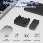 Extensor de Vídeo HDMI Inalámbrico WIFI Bovbox 091-HD 100 M para Conferencias (Enchufe Estadounidense) - Imagen 4