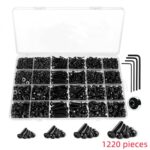 Pernos tuercas y arandelas cabeza plana hexagonal acero aleado clase 10.9 con llave hexagonal M2-M5