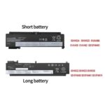 Batería Portátil para Lenovo T460S T470S T480S 01AV405 versión corta y larga - Imagen 2