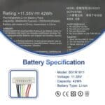 Batería Portátil para Asus V4050F ADOL14FQC/14EQ/EA B31N1911 - Imagen 3