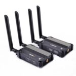 VRRIIS WL095 P Long Range Dual Band Low Latency 4K Ultra HD Wireless Transmitter Receiver Kit, EU Plug