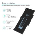 Batería para Dell Latitude 5300, 5310, 7300 y 7400 MXV9V 7600mAh - Imagen 3