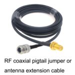 Cable Adaptador Coaxial SMA Hembra a N Hembra RG58, Longitud del Cable 5 m - Imagen 3