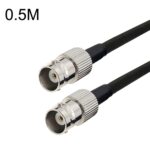 Cable Adaptador Coaxial BNC Hembra a BNC Hembra RG58, Cable de 0,5 m