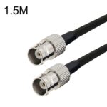 Cable Adaptador Coaxial BNC Hembra a BNC Hembra RG58, Longitud 1,5 m
