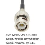 Cable Adaptador Coaxial BNC Macho a UHF Hembra RG58, Longitud 1,5 m - Imagen 4