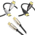 Cable Interfaz DP 1.4 1M Chapado en Oro 8K Pantalla Alta Definición Cable de Computadora - Imagen 2