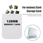 Tarjeta de Memoria de Juego para Nintendo Wii NGC 128 Mb - Imagen 4