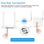 Extensor de Señal Inalámbrica WIFI Pix-Link WR22 300Mbps Enchufe de la UE - Imagen 4