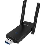 Tarjeta de Red Inalámbrica Comfast CF-924AC V2 1200Mbps Dual Frecuencia Gigabit USB Receptor WIFI