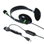 Interfaz USB para Computadora Auriculares de Aviación con Micrófono - Imagen 4