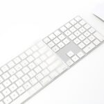 T17606 Película para teclado de computadora Película protectora para teclado nano largo transparente de TPU, For iMac 2017 Magic Keyboard(with Number Model) - Imagen 2