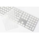 T17606 Película para teclado de computadora Película protectora para teclado nano largo transparente de TPU, For iMac 2017 Magic Keyboard(with Number Model) - Imagen 3
