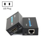 Extensor HDMI Hdy-60 a RJ45 60M con Cable de Red Único para Amplificador de Señal HDMI