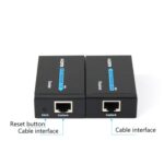 Extensor HDMI Hdy-60 a RJ45 60M con Cable de Red Único para Amplificador de Señal HDMI - Imagen 4