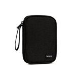 Cubierta de Protección para Disco Duro Móvil Baona Bn-C003 Bolsa de Almacenamiento Portátil Una Sola Capa (Negro)