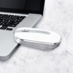 Mouse Wireless Silent Portátil Delux M326 4 Teclas - Imagen 2