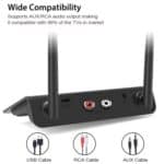 Adaptador de Transmisor de Audio B2 Bluetooth para conexión inalámbrica - Imagen 3