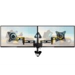 Gibbon Mounts D08W-300 MONITOR SOPORTE DUAL Soporte de pared Soporte de la computadora Soporte de la computadora