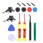 Kit de reparación Joy-Con 3D Joystick Nintendo Switch con destornillador y herramientas de desmontaje 16 en 1