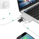 Lector de Tarjetas Estación de Acoplamiento Divisor USB-C a HDMI 5 en 1 (Gris) - Imagen 4
