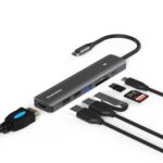 Hub 7 en 1 Blueendless Type-C USB 3.0/2.0 HDMI 4K