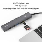 Hub 7 en 1 Blueendless Type-C USB 3.0/2.0 HDMI 4K - Imagen 4
