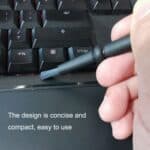2 Juegos de Cepillo Antiestático con Mango Portátil para Limpieza de Teclado (Negro) - Imagen 4