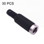 30 Piezas Cable de Soldadura Ensamblado DC Cabeza Hembra DC 2,5 mm