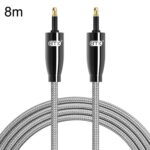 Interfaz Mini Toslink Emk Qh4.0 de 3,5 mm SPDIF Audio Fibra Óptica 8 m (Negro)