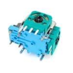 Joystick 3D para Sony PS4 y para Microsoft para XBOX One Modelo ML-PS4007 (Azul) Parte Inferior