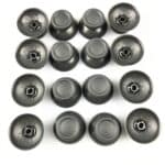 Control Caps Joystick PS4 (10 Unidades) Tapa Tipo Mushroom Compatible (Gris) - Imagen 2