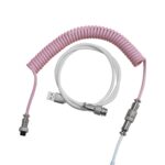 Línea de Extensión de Teclado Ajazz Al60 USB A Tipo-C/USB-C Conector de Un Solo Orificio Cable 2,3 m