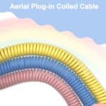 Línea de Extensión de Teclado Ajazz Al60 USB A Tipo-C/USB-C Conector de Un Solo Orificio Cable 2,3 m - Imagen 4