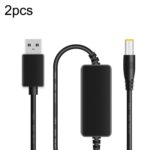 2 Pcs Cable Booster USB DC 5V a 9V para Monitorización de Alimentación y Energía Móvil