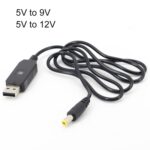 2 Pcs Cable Booster USB DC 5V a 12V para Alimentación de Móvil y Router - Imagen 2