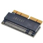 Adaptador M.2 PCIe NVMe SSD para Apple MacBook Air Pro Retina (2013-2017) (Negro)